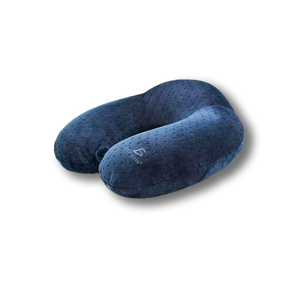 Almohada de Viaje en Espuma de Memoria: Cómoda y Versátil para un Viaje Perfecto" - Image 4