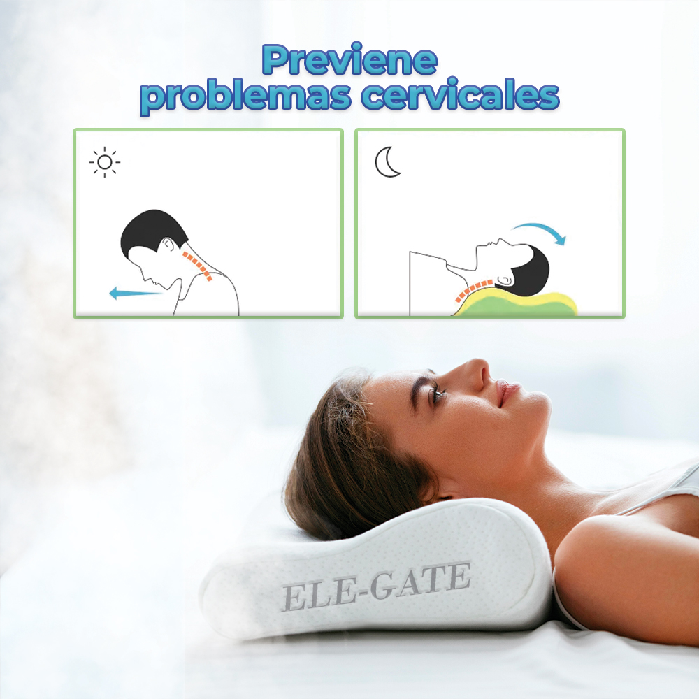 Almohada Ortopédica de Espuma Viscoelástica para un Descanso Óptimo - Image 3