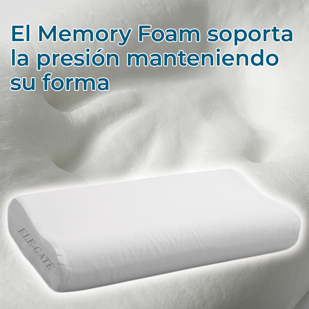 Almohada Ortopédica de Espuma Viscoelástica para un Descanso Óptimo - Image 4