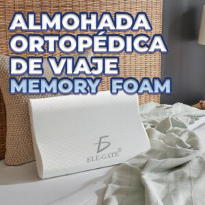 Almohada Ortopédica de Espuma Viscoelástica para un Descanso Óptimo