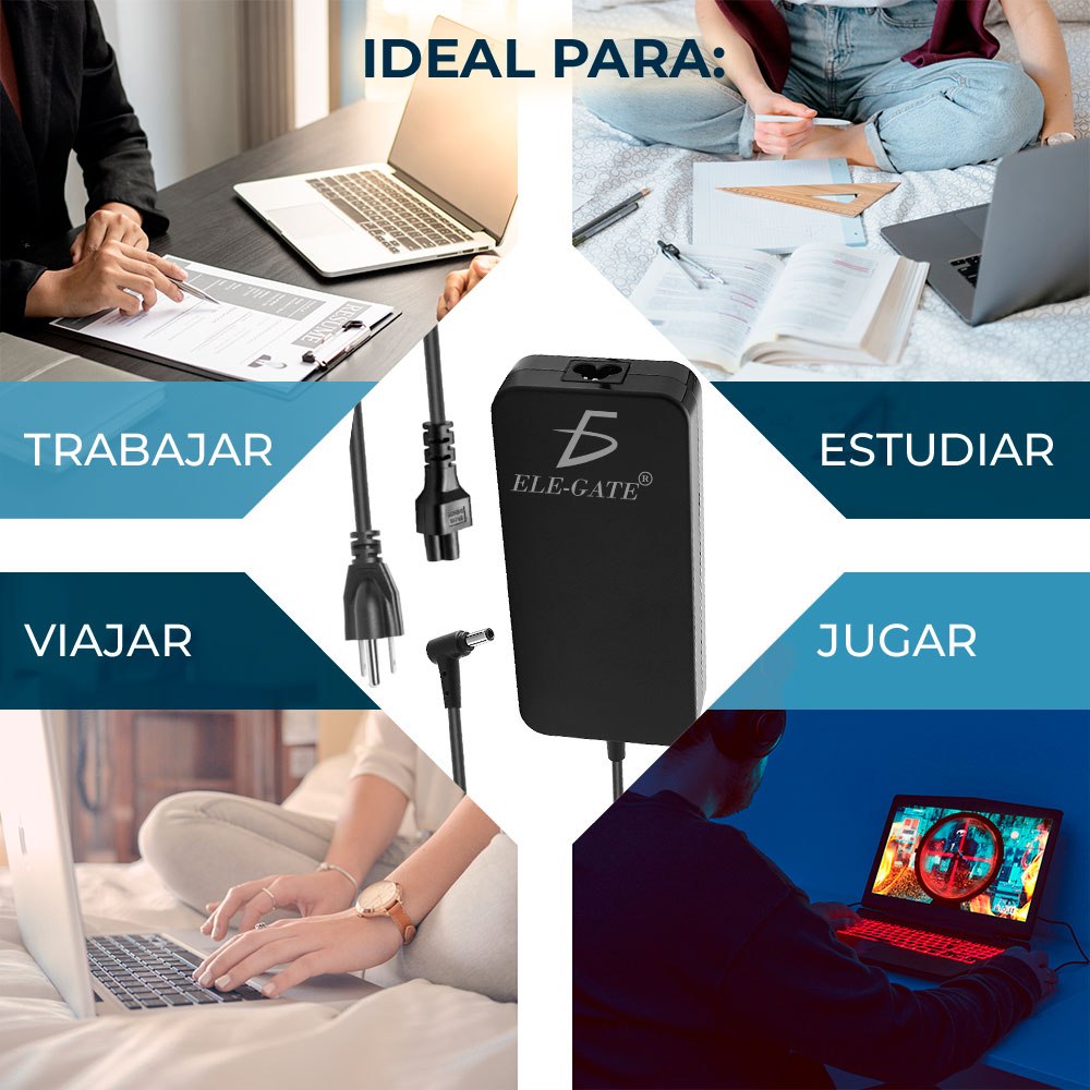 Cargador para Laptop Compatible con ASUS 200W 20V 10A Punta de 6.0 x 3.7 mm - Image 4