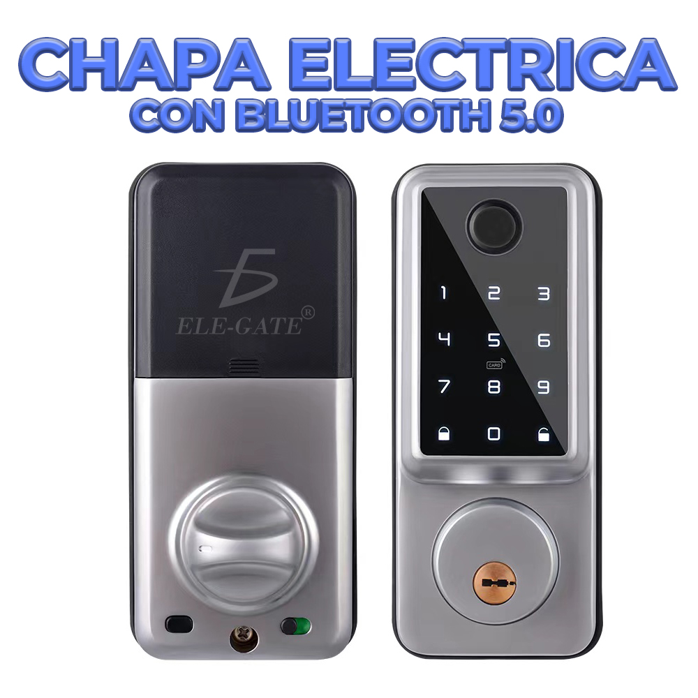 Cerradura Inteligente WIFI 4 Métodos de Apertura App Código Numérico llave RFID llave Física