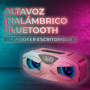 Altavoz Bluetooth Inalámbrico - Sonido Subwoofer y Efecto de Respiración LED