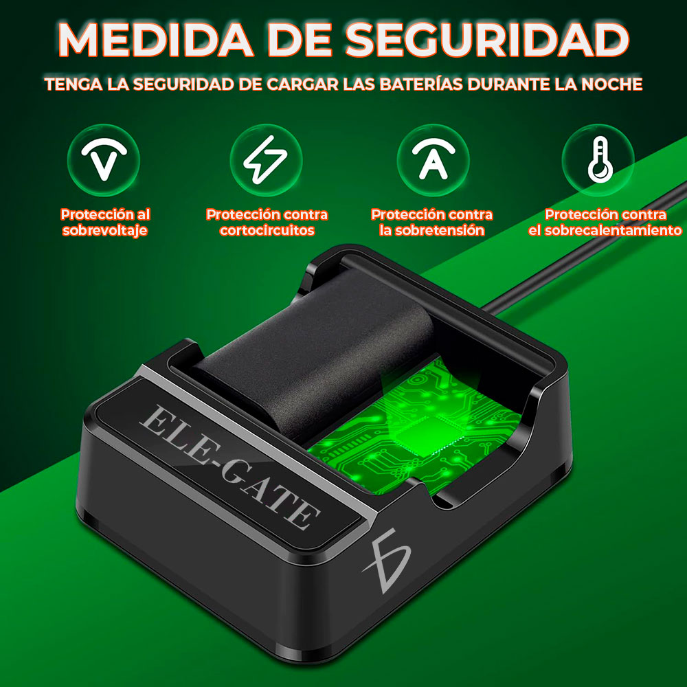 Batería Recargable y Cargador Compatible con Xbox Series X|S/Xbox One - Image 3