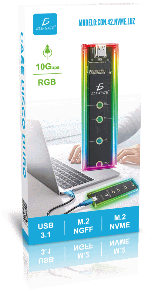 Case Transparente con Luz RGB: Estilo y Elegancia para tu PC Gaming - Image 6