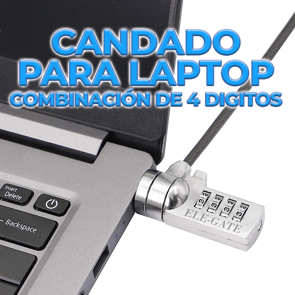 Candado de Seguridad para Computadora - Protección Antirrobo y Contra Accesos no Autorizados - Image 2