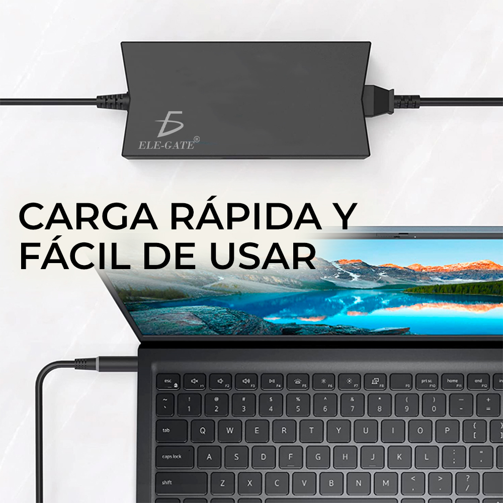 Cargador Laptop Compatible Dell 130W 19.5V 6.7A con Punta de 7.4*50 mm - Image 5