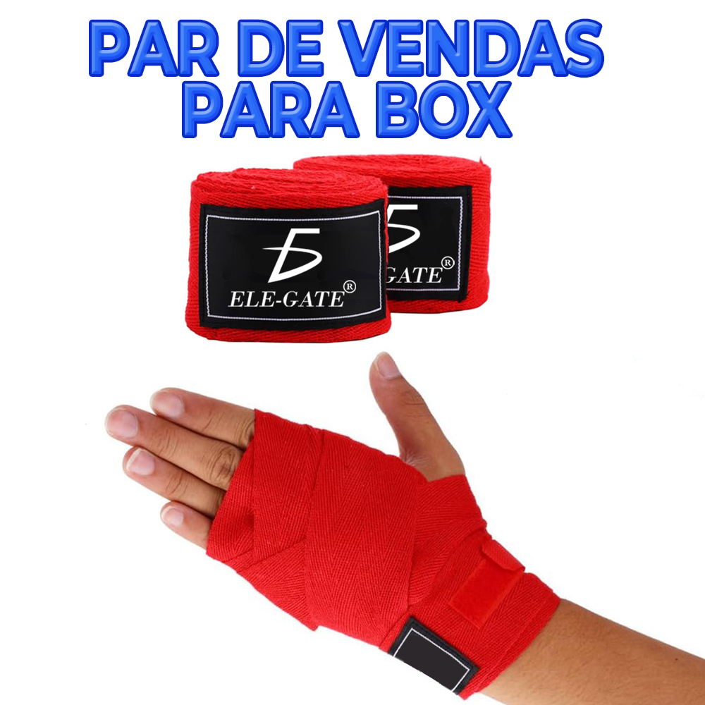 Vendas de Boxeo Elásticas - Envoltura de Mano para Kickboxing y Algodón - Image 3