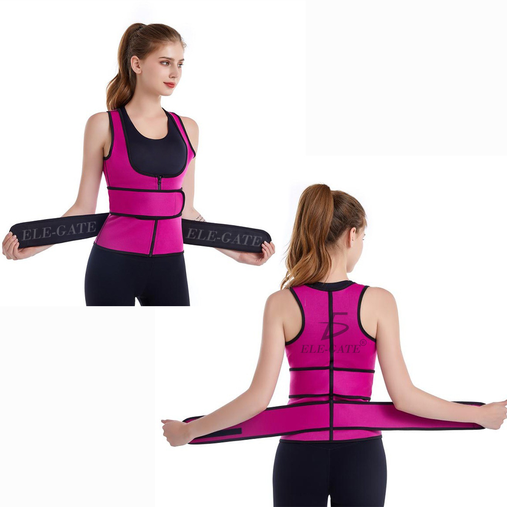 Recortador de Cintura de Entrenamiento - Entrenador de Cintura con Cremallera y Recortadora" - Image 5