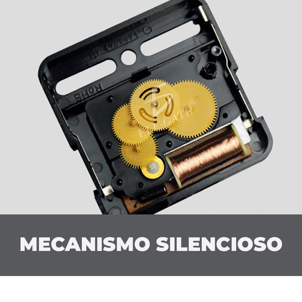 Reloj Analógico Silencioso de Pared Colorido 8`` - Image 5