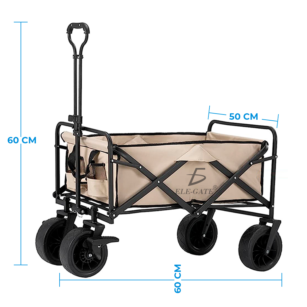 Carrito de Mano para Exteriores y Bricolaje con Rodamiento - Capacidad de Carga 176.4 lbs - Image 2
