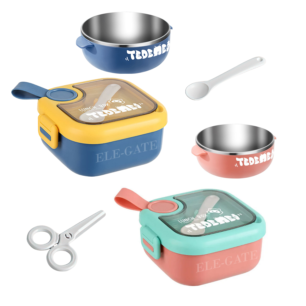 Lonchera Térmica de Acero Inoxidable con tazón complementario para alimentos - Image 2