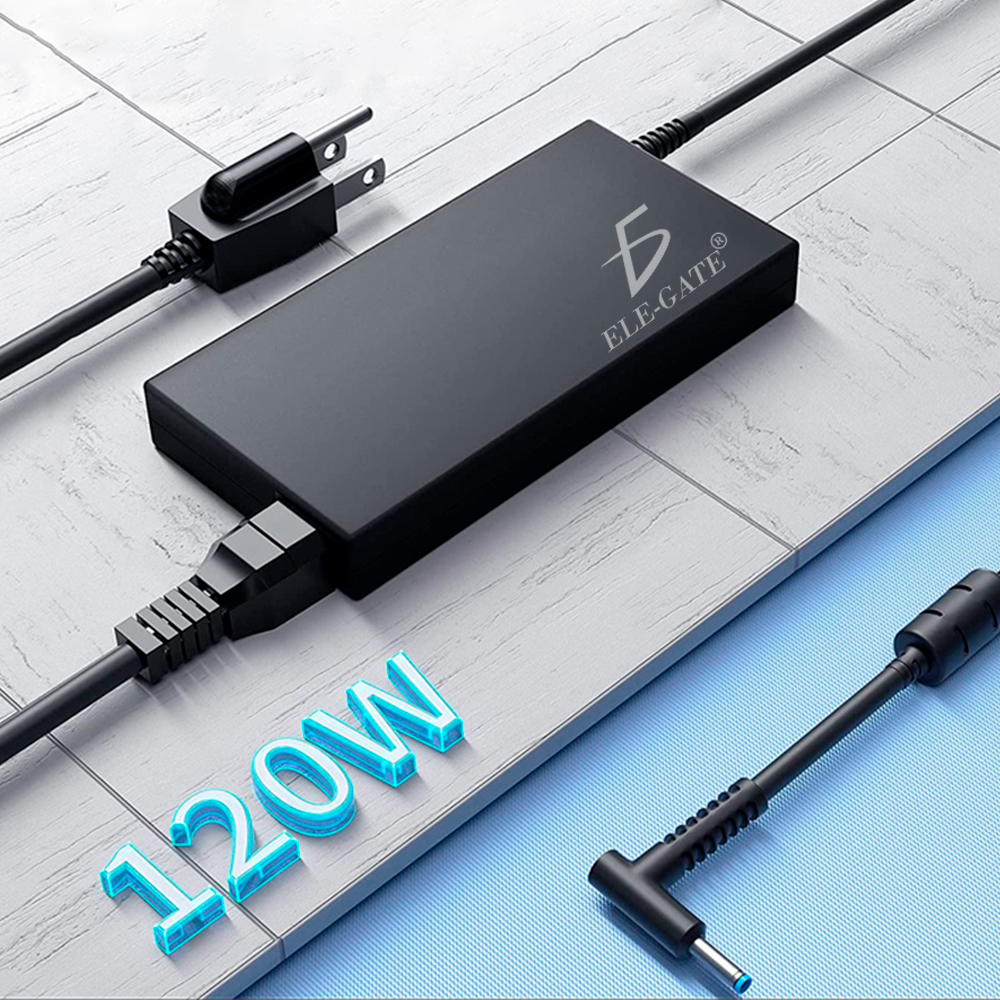 Cargador Laptop Compatible HP de 120W 19.5V 6.15A con Punta Azul de 4.5x3.0mm - Image 3