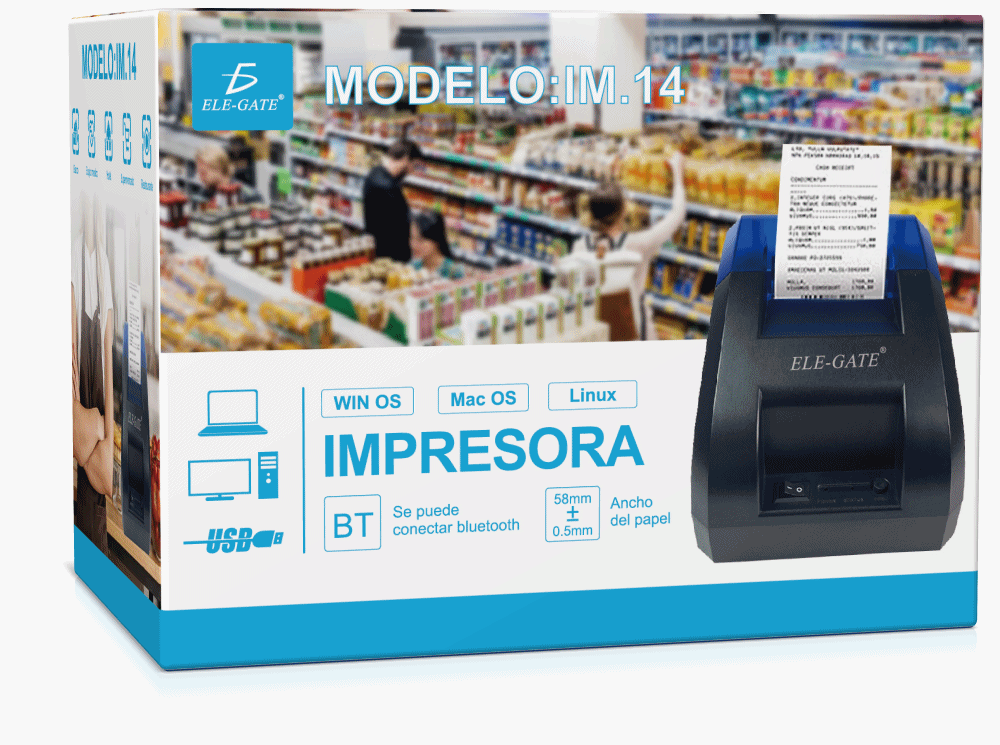 Impresora Térmica Mini POS USB 58mm - Image 5