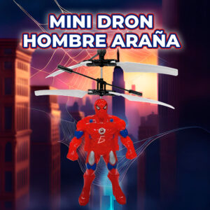 Mini Dron Hombre Araña con Sensor de Inducción Recargable
