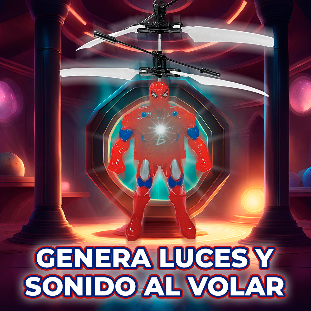 Mini Dron Hombre Araña con Sensor de Inducción Recargable - Image 3