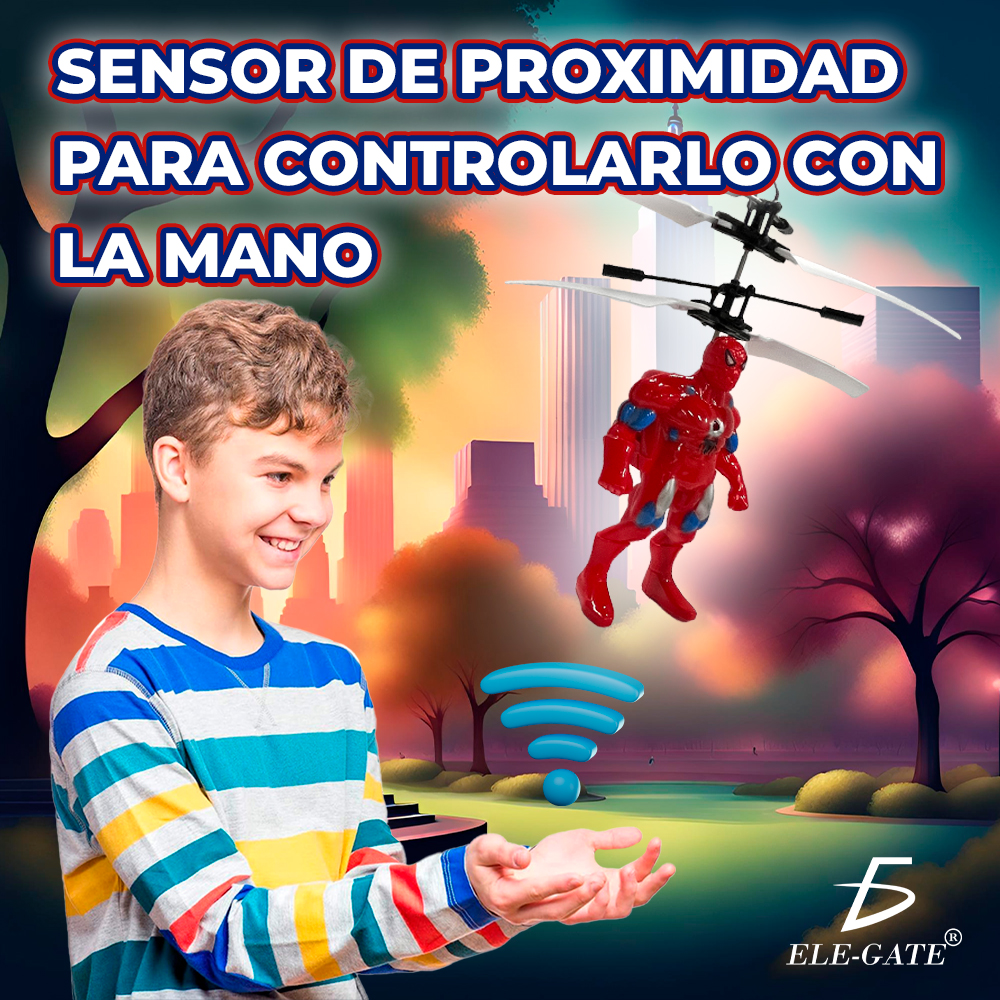 Mini Dron Hombre Araña con Sensor de Inducción Recargable - Image 4