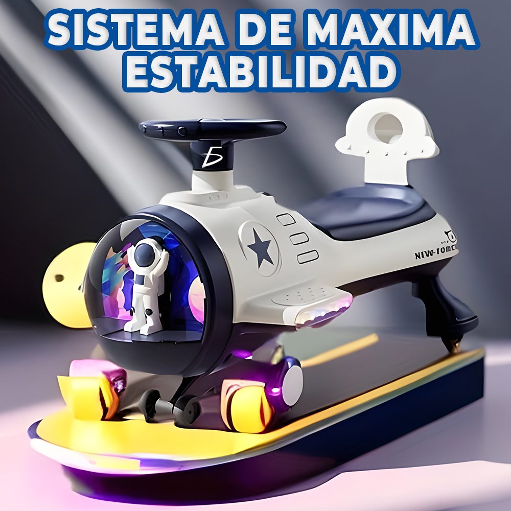 Scooter Cápsula Espacial para Niños: Diversión y Equilibrio en un Regalo Seguro - Image 3