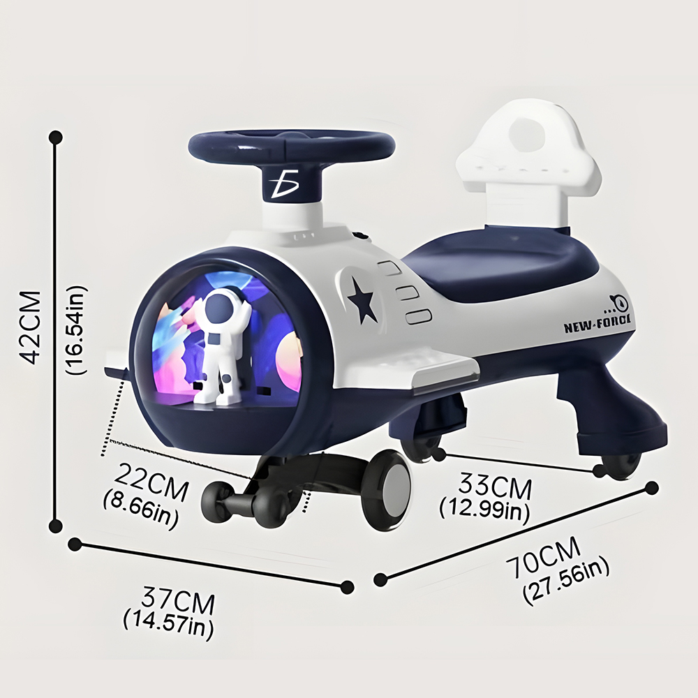 Scooter Cápsula Espacial para Niños: Diversión y Equilibrio en un Regalo Seguro - Image 2