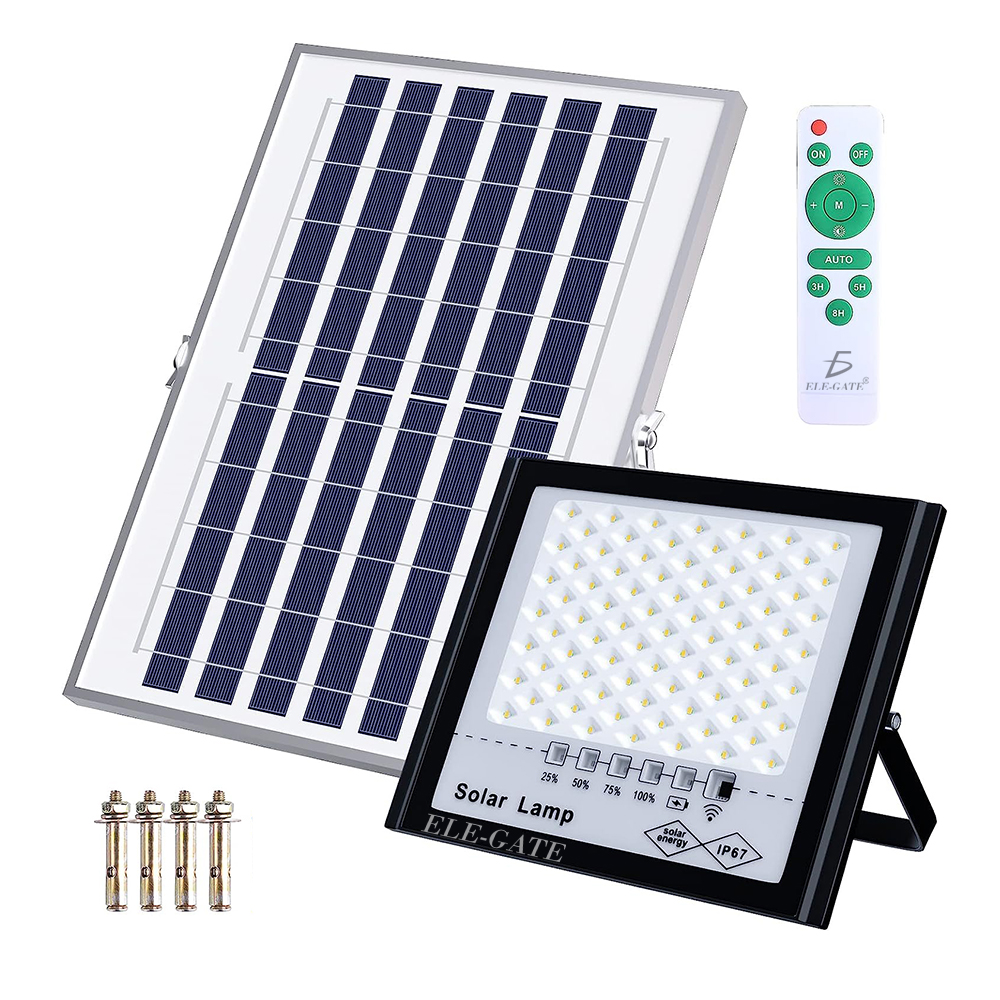 Luz Solar LED de 800W para Exteriores - Atardecer/Amanecer Automático - Impermeable - Image 3