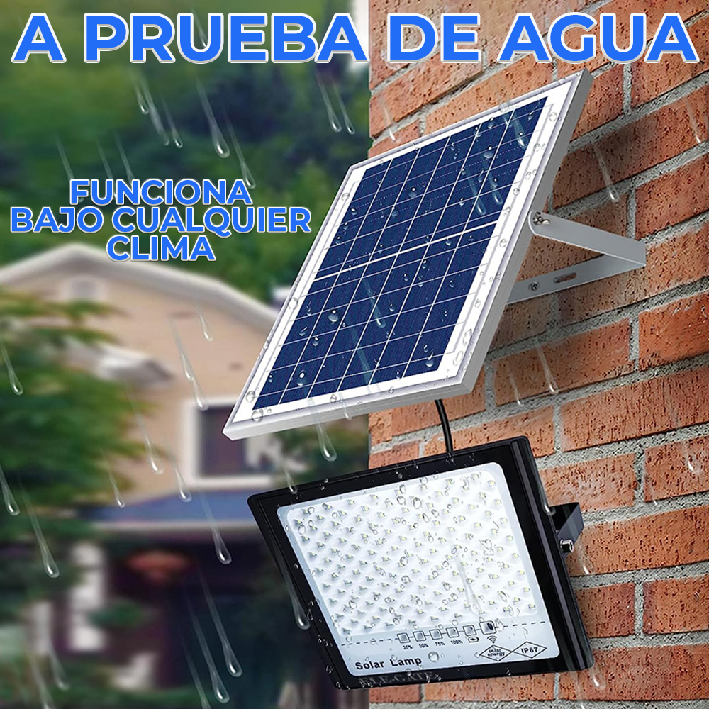 Luz Solar LED de 800W para Exteriores - Atardecer/Amanecer Automático - Impermeable - Image 4