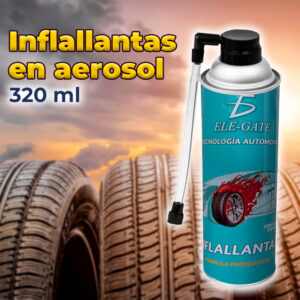 Inflallantas en Aerosol para Autos Compactos - 320 ml