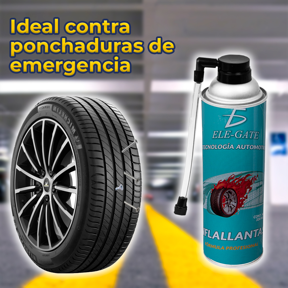 Inflallantas en Aerosol para Autos Compactos - 320 ml - Image 2