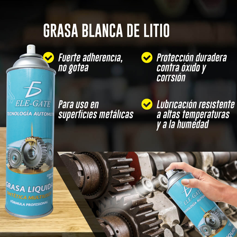 Grasa Líquida Sintética Multiusos: Lubricación y Protección Sin Marca - Image 2