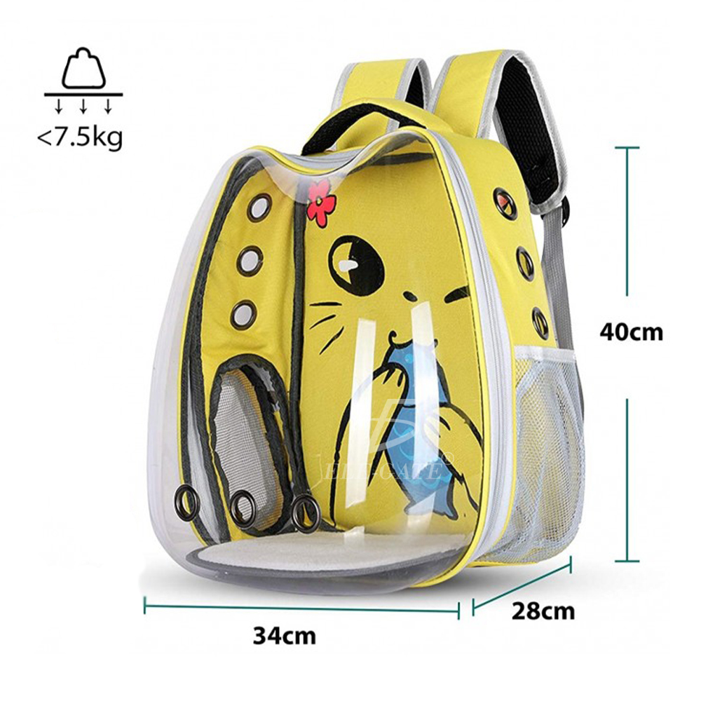 Mochila Portátil para Mascotas con Forma de Orejas - Cómoda y Adorable para Perros y Gatos - Image 3