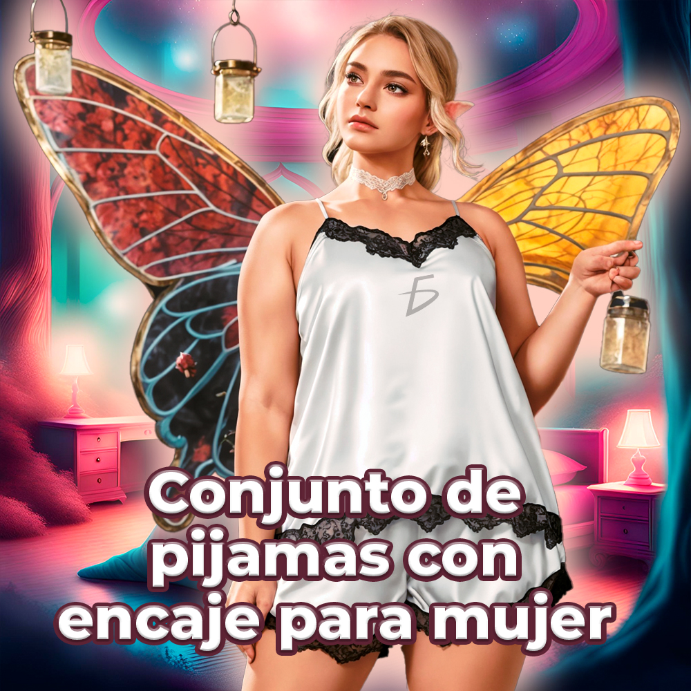 Coordinado de Bata de Seda de Hielo para Dormir de Dos Piezas