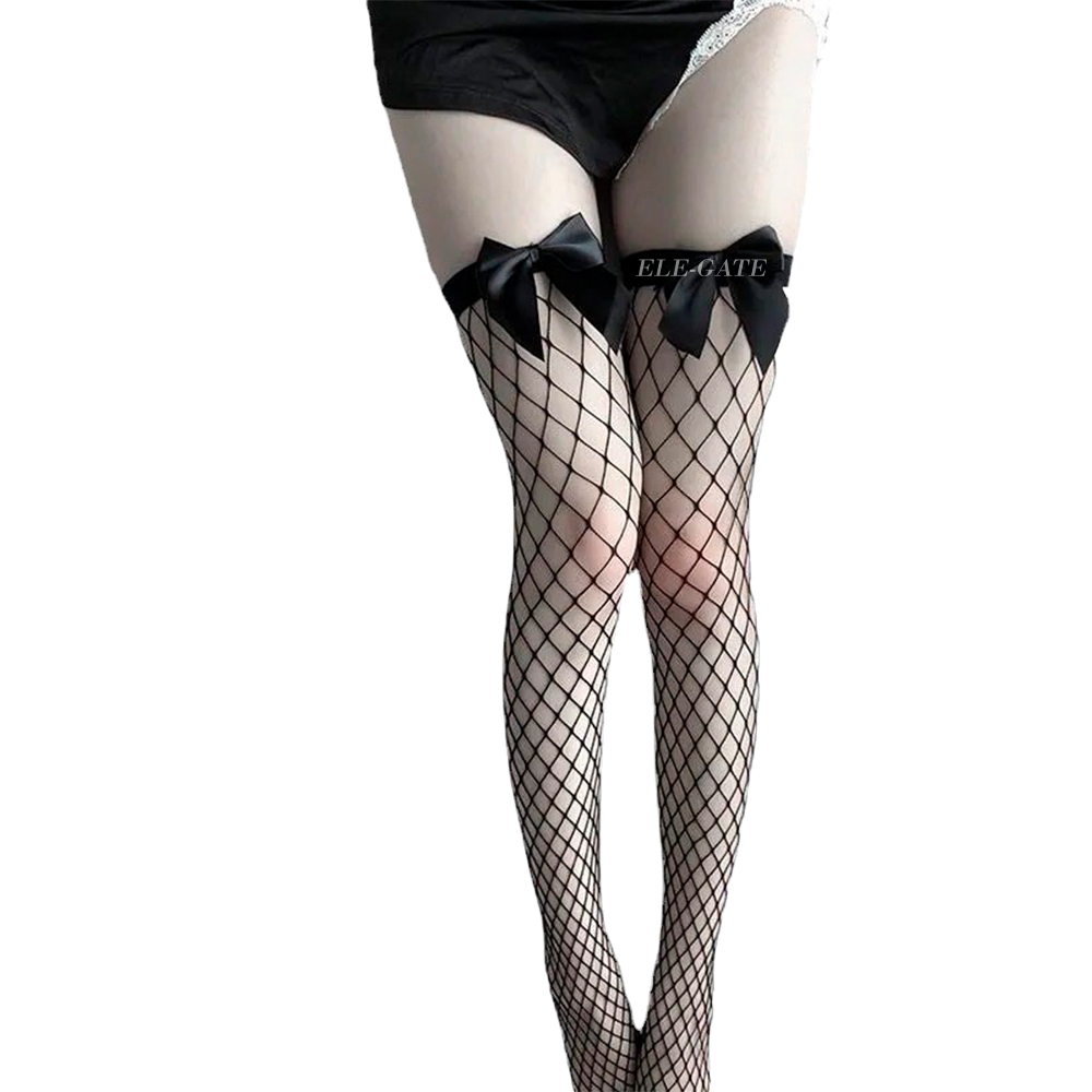 Medias de Muslo de Red Coquete - Image 2