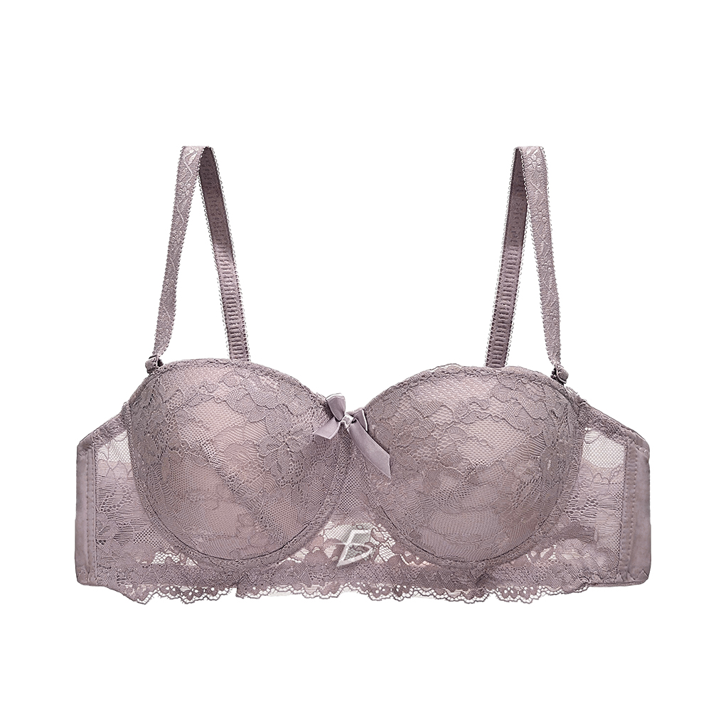 Brasier Con Aro Con Encaje y Diseño Floreado - Image 4