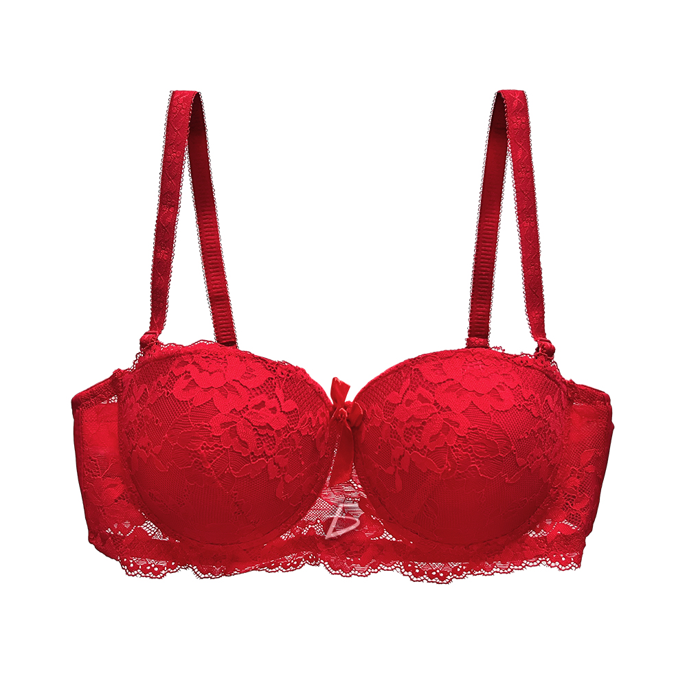 Brasier Con Aro Con Encaje y Diseño Floreado - Image 5