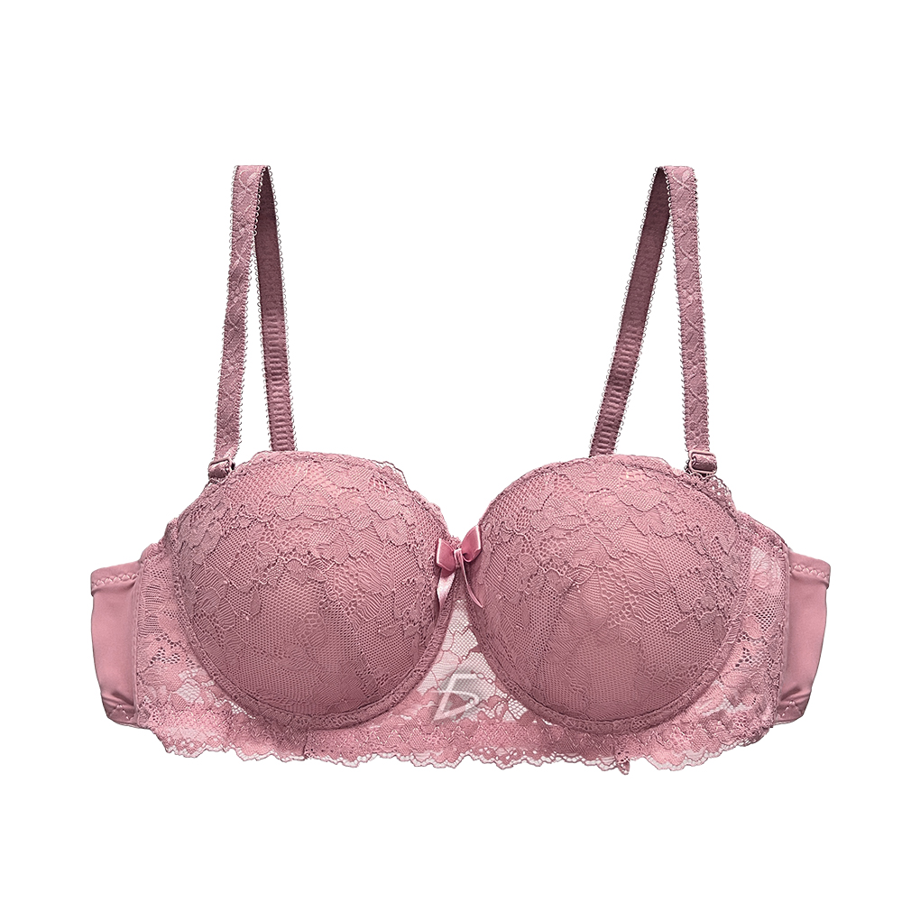 Brasier Con Aro Con Encaje y Diseño Floreado - Image 6