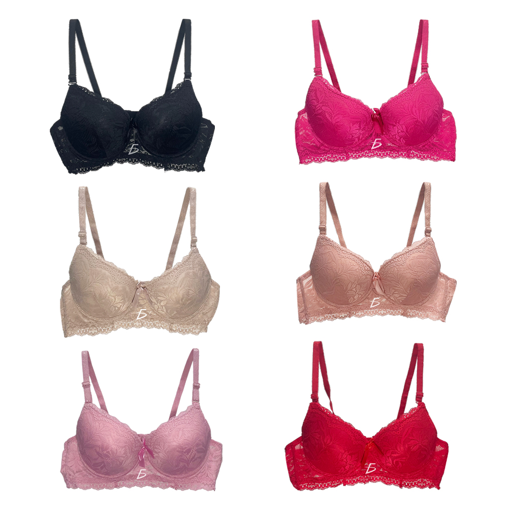 Brasier con Encaje Bordado Push Up - Image 2