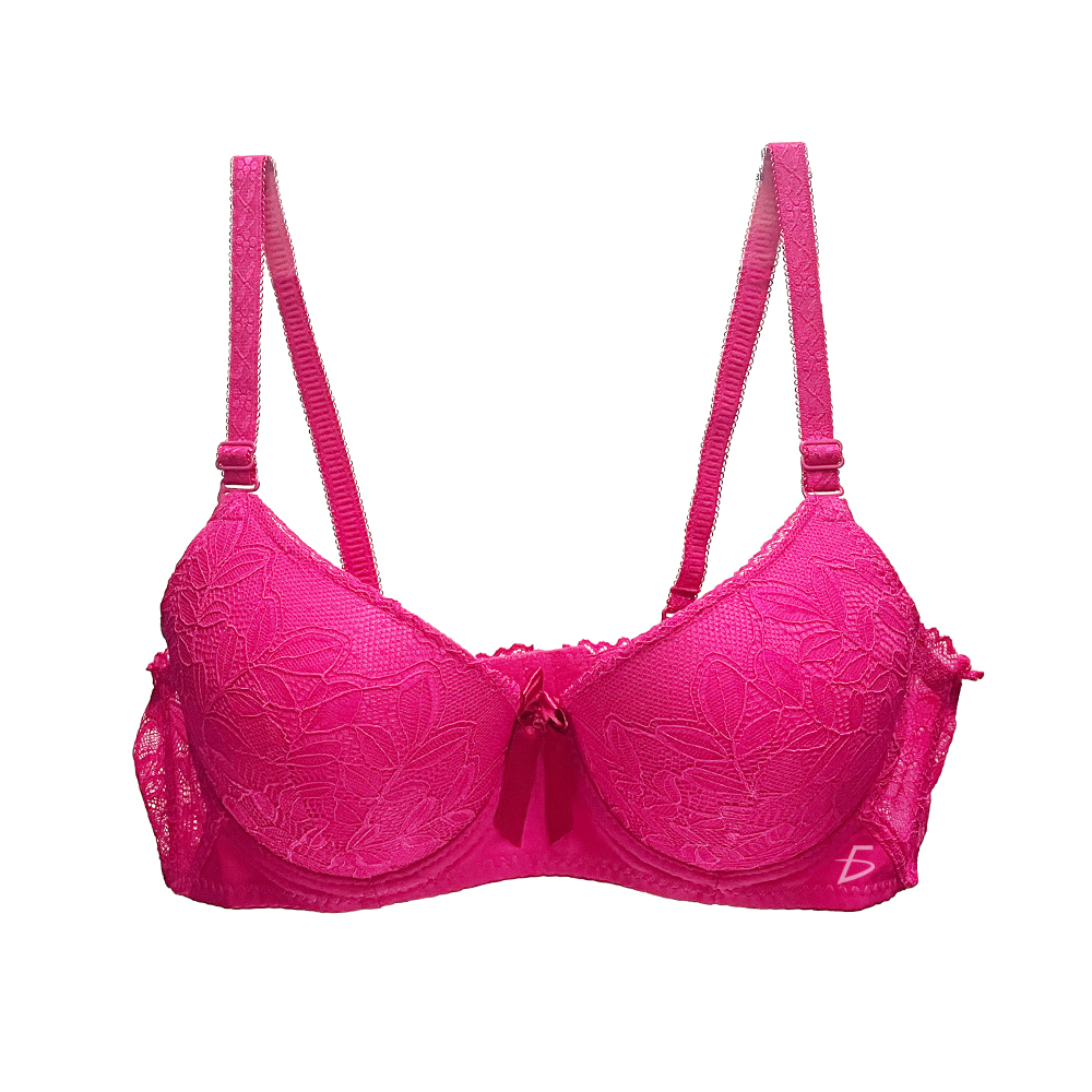 Brasier con Encaje Copa Completa Slight Push Up - Image 3