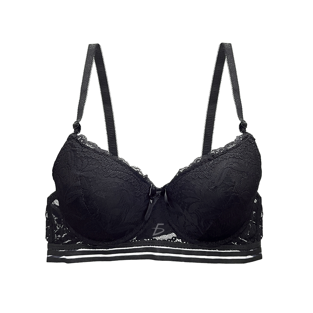 Brasier con Encaje y Push Up con Tirantes Ajustables - Image 4