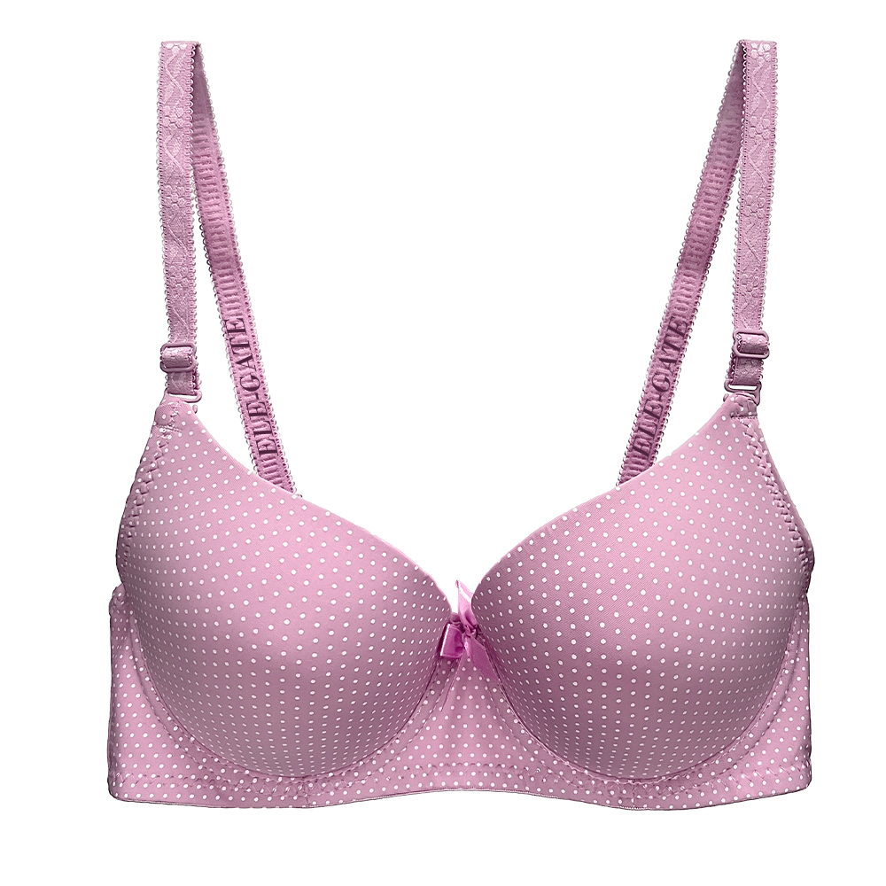 Brasier con Diseño de Lunares con Efecto Push Up - Image 4