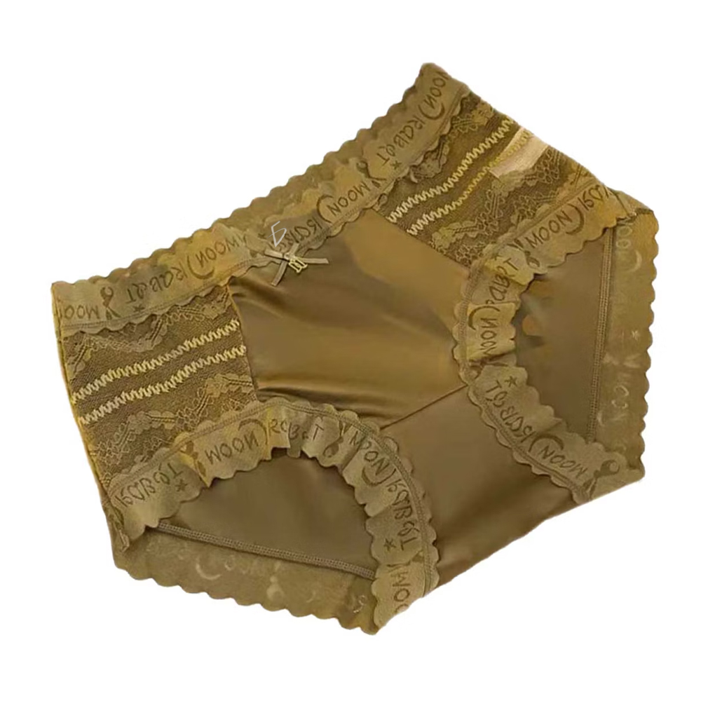 Panti de satén con encaje semi trasparente - Image 4