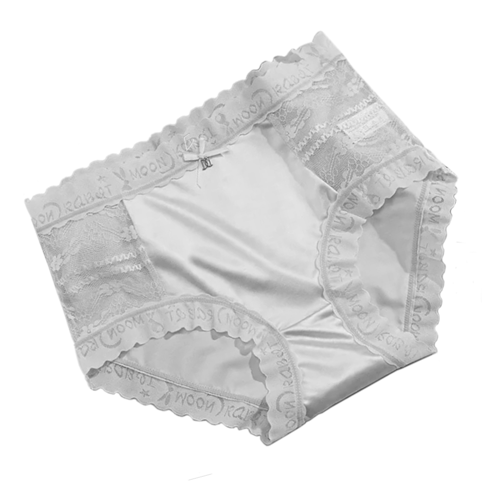 Panti de satén con encaje semi trasparente - Image 6