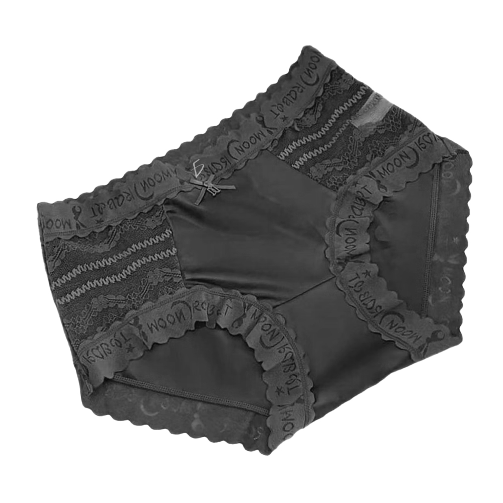 Panti de satén con encaje semi trasparente - Image 8