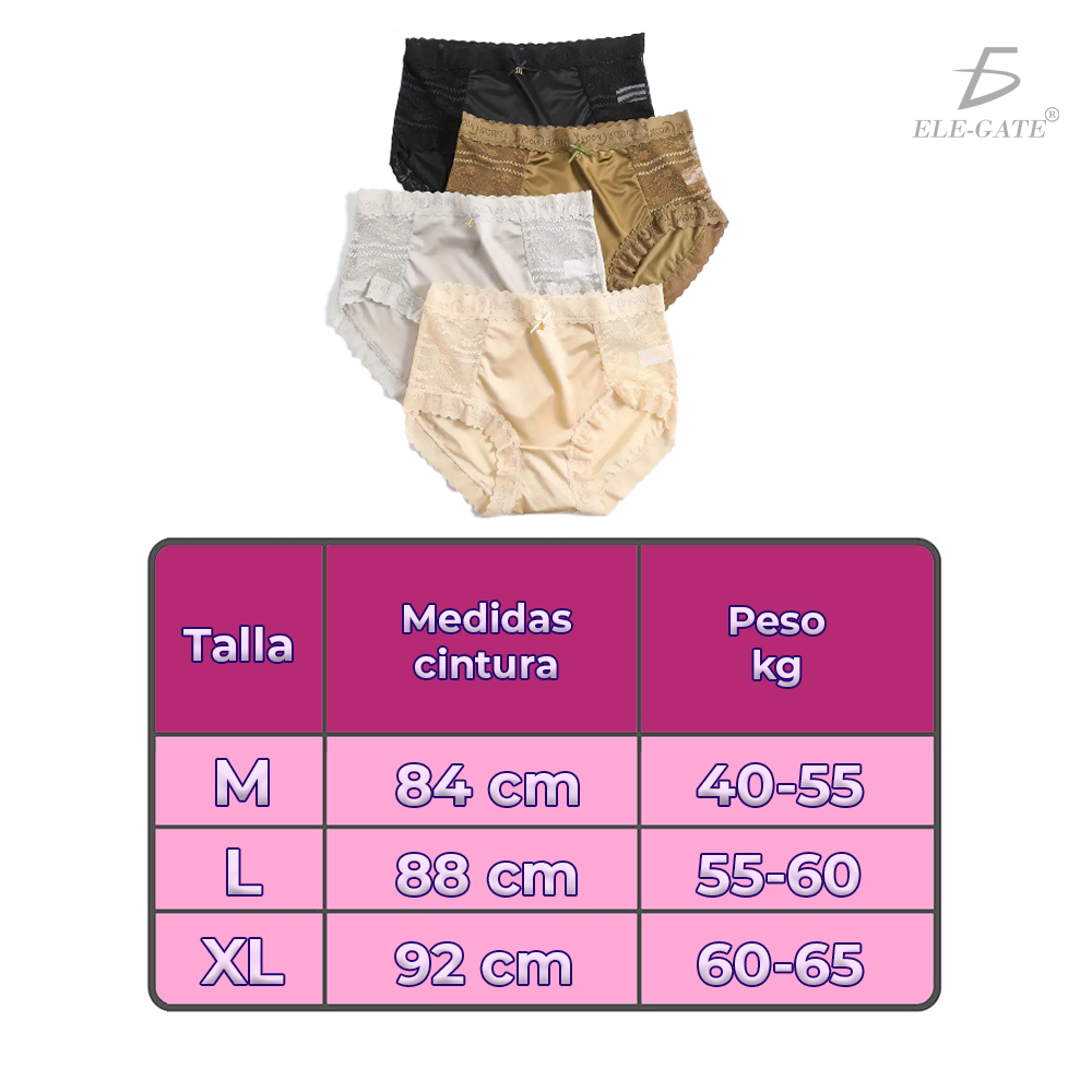 Panti de satén con encaje semi trasparente - Image 9