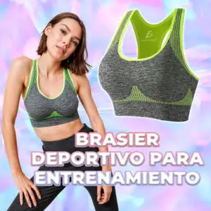 Sujetador deportivo sin costuras