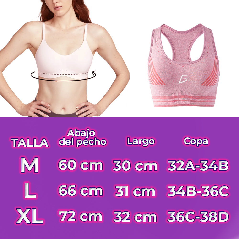 Top Deportivo con Espalda Alta y Relleno sin Costuras - Image 6