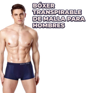 Boxer fresco y super absorbente, traspirable