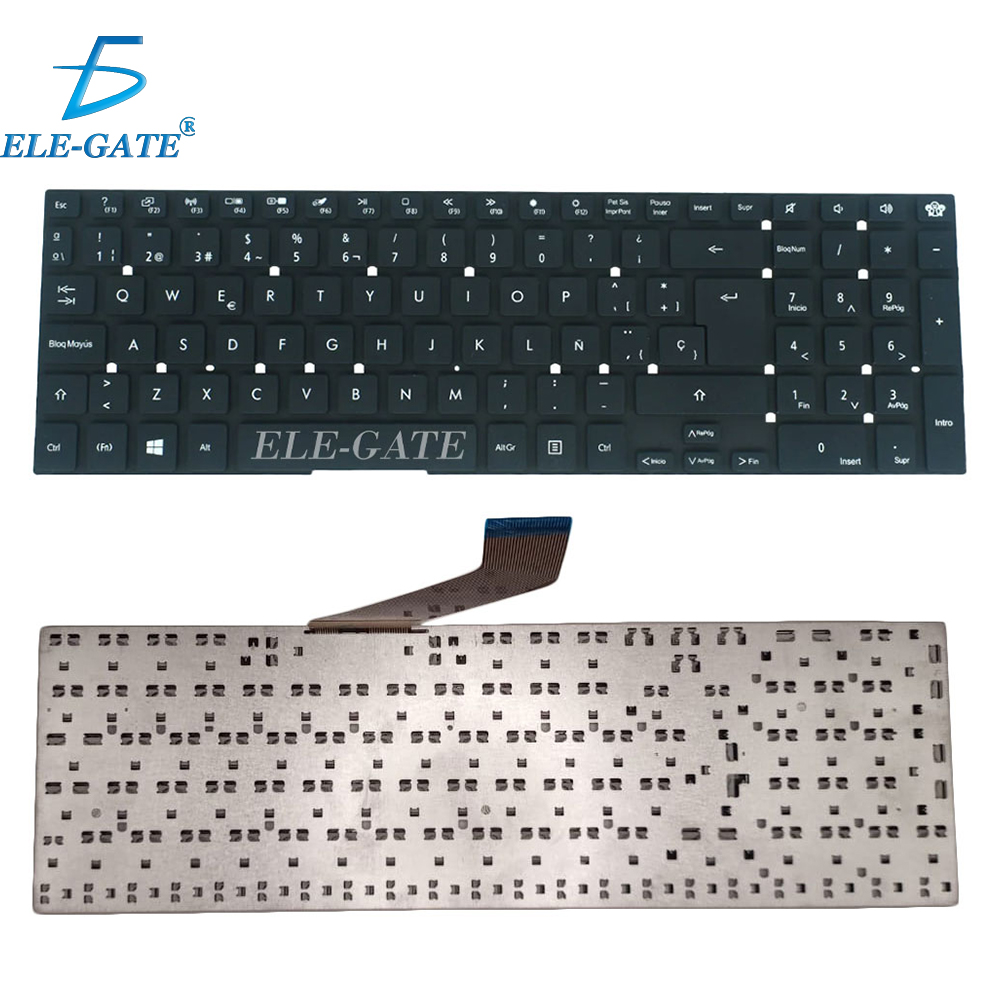 Teclado de Repuesto para Gateway NV55S - Compatible con Varios Modelos NV