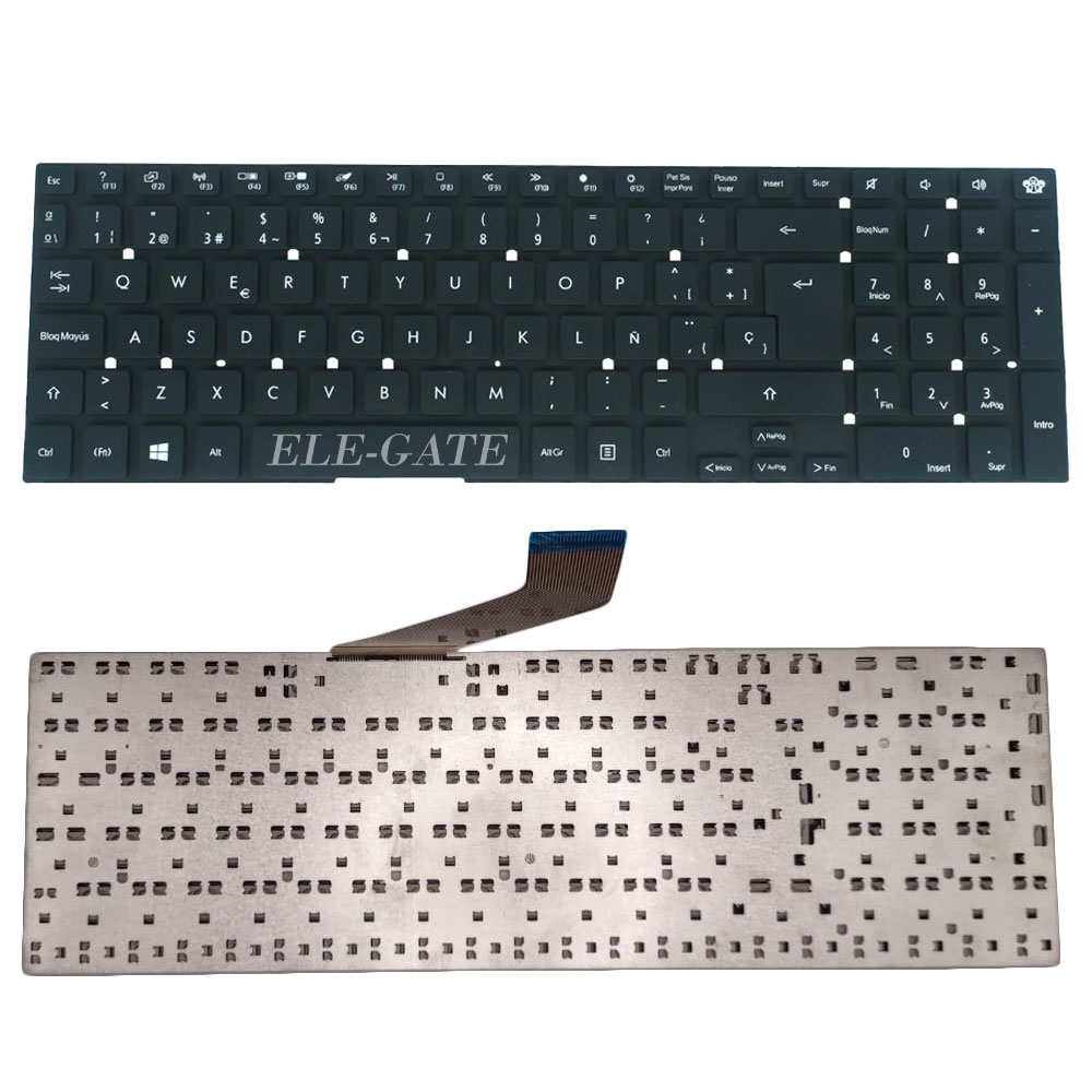 Teclado de Repuesto para Gateway NV55S - Compatible con Varios Modelos NV - Image 3