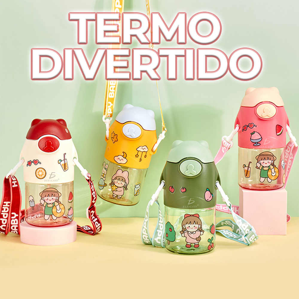 Botella anti derrames de 300 ml - Creativa, Portátil y Duradera - Image 4