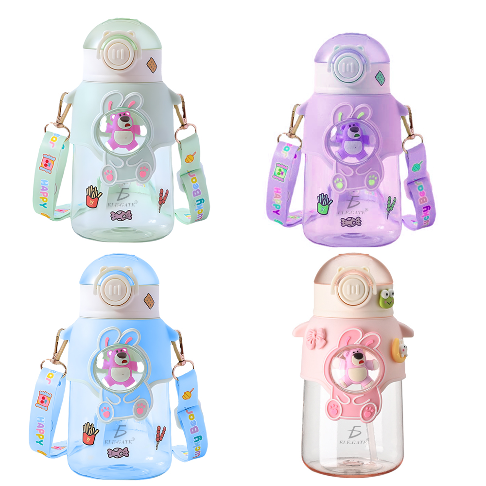 Botellas Kawaii Ajustables - Set de Botellas Portátiles y Adorables para Tu Hidratación Diaria - Image 2