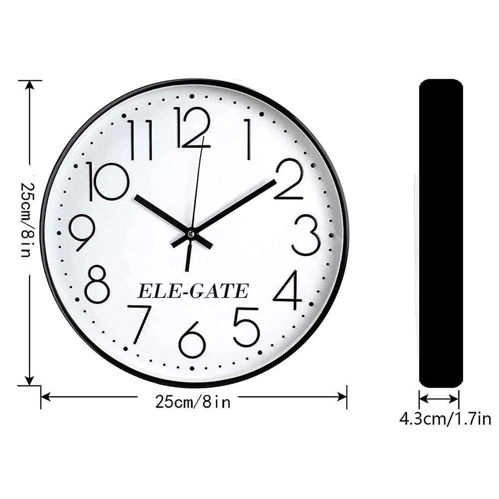 Reloj de Pared de Cuarzo Silencioso. - Image 3